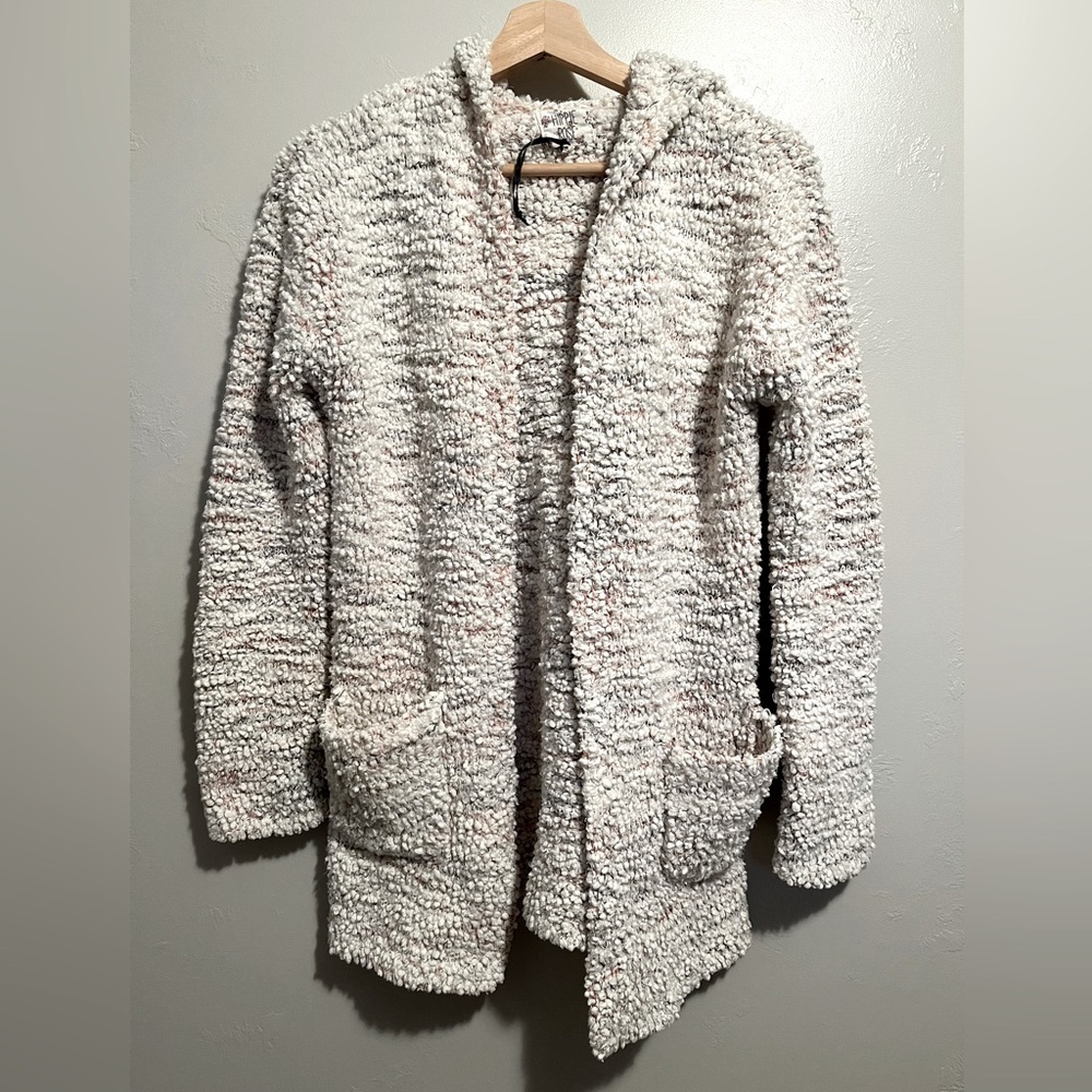 Hippie Rose Long Sleeve Hooded Cardigan